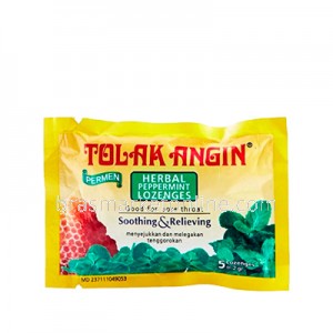 Herbal Pepperment Lozenges 10g Tolak Angian