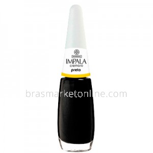 Impala Esmalte Cremoso - Preto 7,5ml