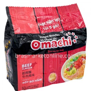Instant Noodles Beef Bo Ham 80g x 5 Omachi