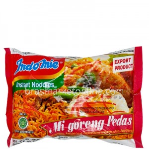 Instant Noodles Mi Goreng Pedas 80g Indo Mie