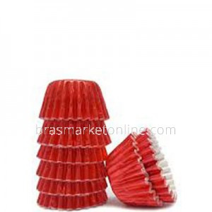 Forminha Laminada Vermelha N5 100un. Bax