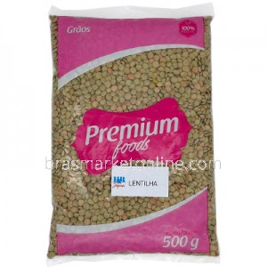 Lentilha 500g Premium Foods