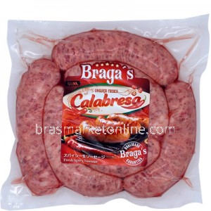 Linguiça Calabresa Fresca 700g Braga's