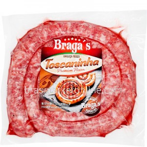 Linguiça Toscaninha Fresca 400g Braga's