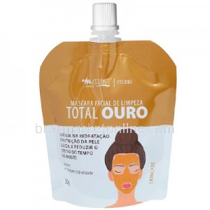 Máscara Facial Total Ouro 50g Max Love