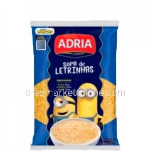 Macarrão Sopa de Letrinhas 500g Adria