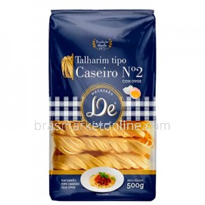 Macarrão Talharim 2 Tipo Caseiro 500g De 