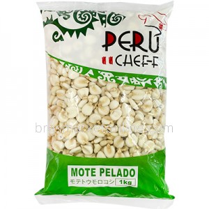 Maiz Mote Pelado 1kg Peru Cheff