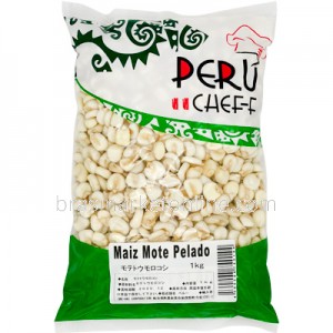 Maiz Mote Pelado 1kg Peru Cheff