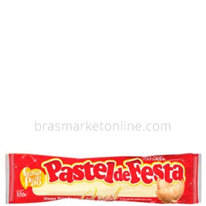 Massa de Pastel de Festa Fresh Vermelha 500g Casa do Pão 