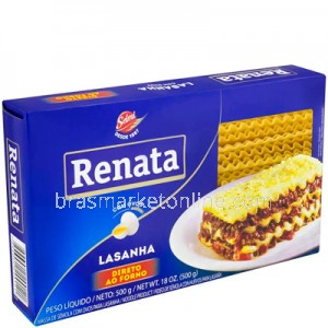 Massa de Lasanha 500g Renata