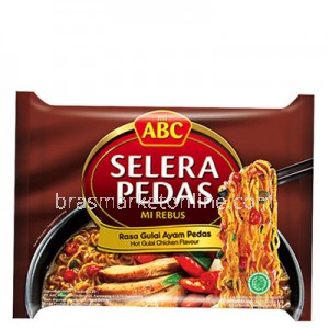 Mi Instant Selera Pedas Hot Gulai Chicken 70g Mi ABC