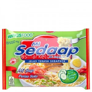 Mi Sup Perisa Soto 75g Mi Sedaap