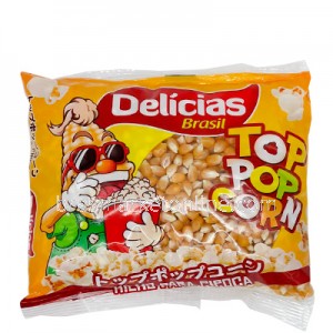 Milho de Pipoca Top Pop Corn 500g Delicias Brasil