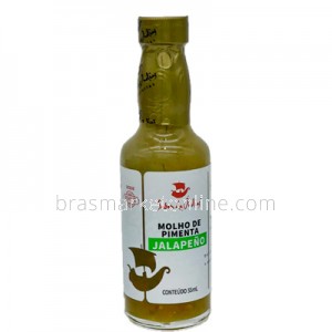 Molho de Pimenta Jalapeño 55ml Sabor das Índias