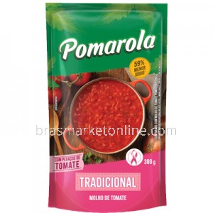 Molho de Tomate Trad. Pouch 300g Pomarola