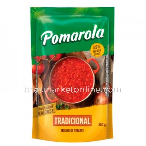 Molho de Tomate Trad. Pouch 300g Pomarola