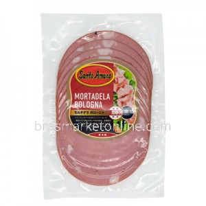 Mortadela Bologna Fatiada 150g Santo Amaro