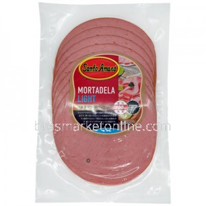 Mortadela Light Fatiada 150g Santo Amaro