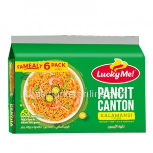Pancit Canton Kalamansi 6 x 60g Lucky Me!
