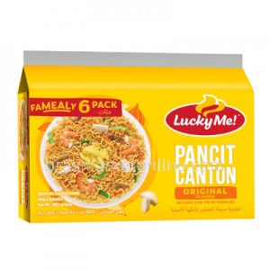 Pancit Canton Original 6 x 60g Lucky Me!
