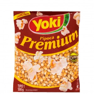 Milho de Pipoca Premium 500g Yoki 