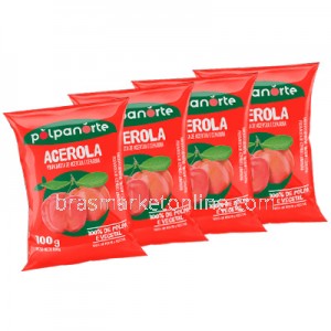 Polpa de Acerola e Cenoura Integral 4 x 100g Polpanorte
