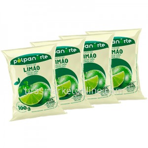 Polpa de Limão Integral 4 x 100g Polpanorte