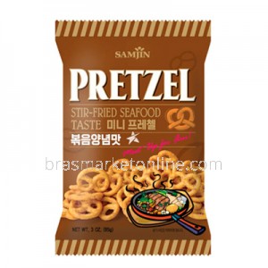 Pretzel Stir-Fried BBQ 70g Samjin