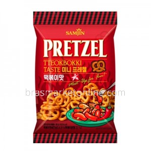 Pretzel Tteokbokki Hot 70g Samjin