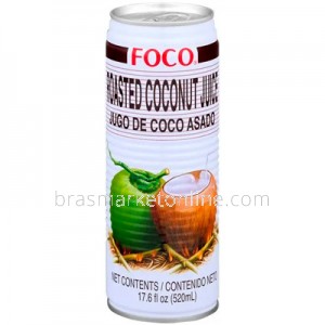 Rostaed Coconut Juice - Jugo de Suco Coco Asado 520ml Foco