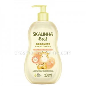 Sabonete Líquido Glicerina Bebê 200ml Skalinha