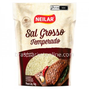 Sal Grosso Temperado 1kg Neilar
