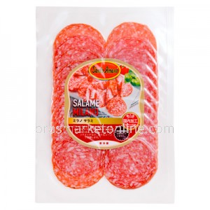 Salame Milano Fatiado 80g Santo Amaro 