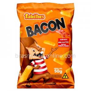Salgadinho Sabor Bacon 50g Fabitos