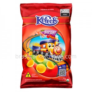 Salgadinho Sabor Bacon 51g Keleck