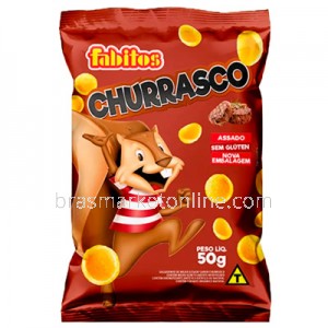 Salgadinho Sabor Churrasco 50g Fabitos