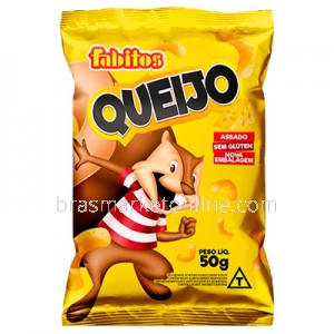 Salgadinho Sabor Queijo 50g Fabitos