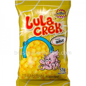 Salgadinho Sabor Queijo 53g Lula Crek