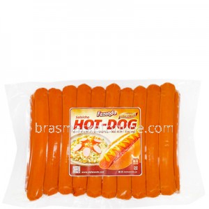 Salsicha Hot Dog 1Kg Da Fazenda