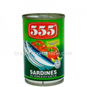 Sardines In Tomato Sauce Verde 155g 555 