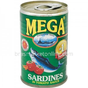 Sardines In Tomato Sauce 155g Mega