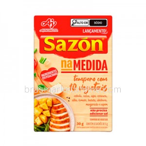 Sazon na Medida c/ 10 Vegetais 30g Ajinomoto