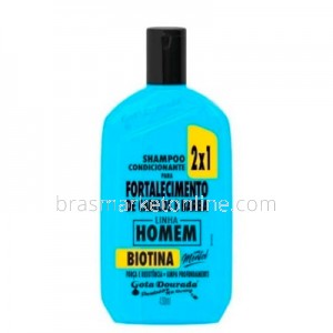 Shampoo Condicionante Men 430ml Gota Dourada