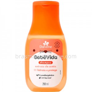 Shampoo Extrato de Aveia 200ml Davene