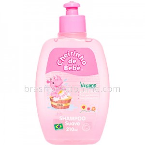 Shampoo Rosa 210ml Cheirinho de Bebê