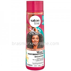 Shampoo SOS Cachos Poderosos 300ml Salon Line