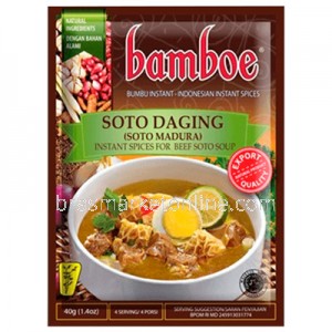 Soto Daging 40g Bamboe