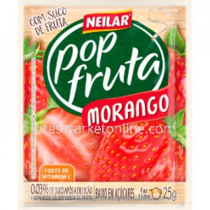 Suco em Pó de Morango 25g Neilar