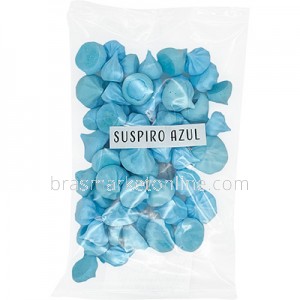 Suspiro Azul 40g Artesanal Sweets